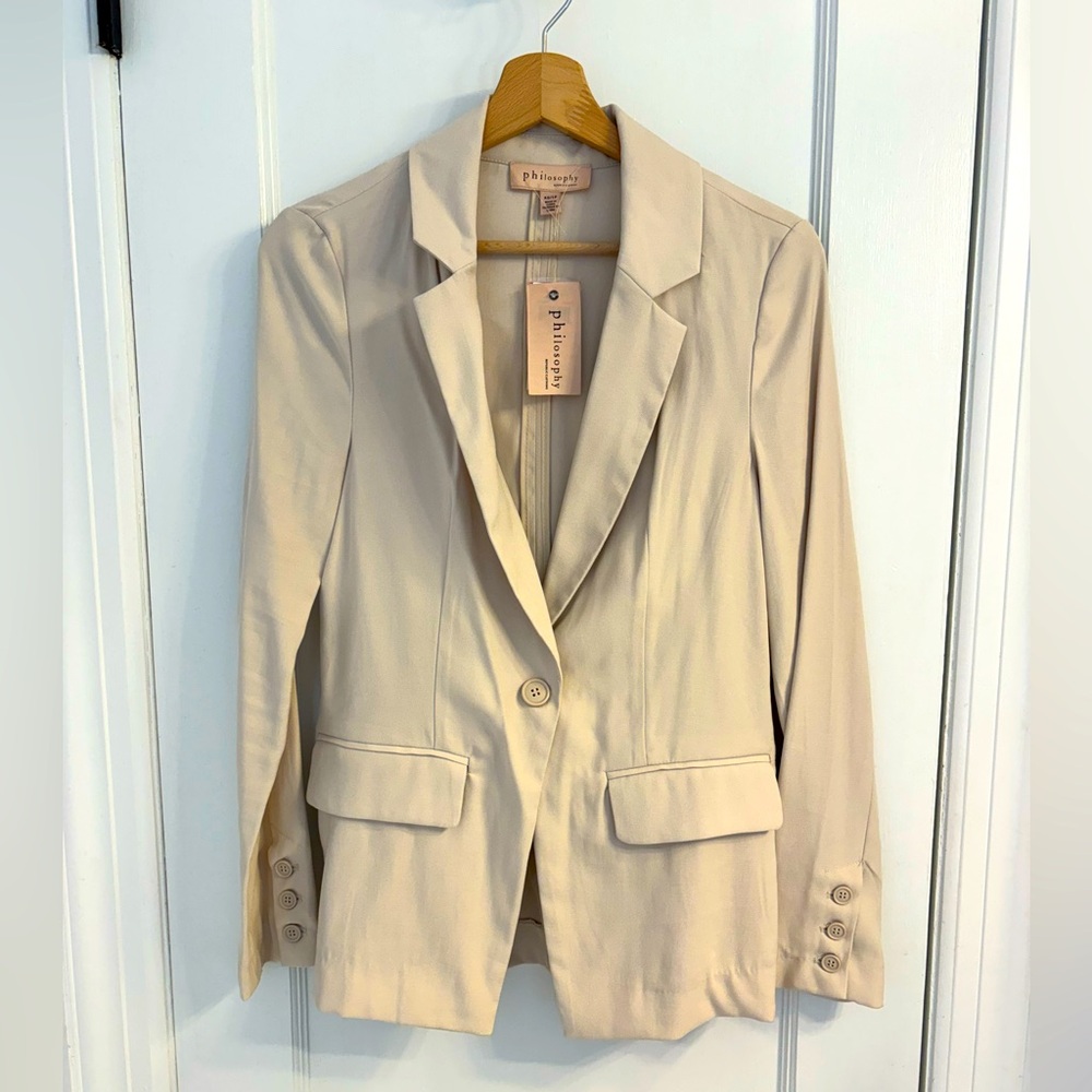 Philosophy Women’s Blazer, New with tags, XS